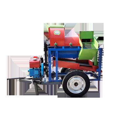 Diesel Portable Corn Peeler Sheller Sorghum Soybean Sorghum Stripping Maize Shelling Thresher Machine