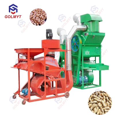 Factory Hot Sale Peanut Sheller and Sheller Machine Peanut Threshing Combo Peanut Shelling with Sheller Peanut Shelling Machine