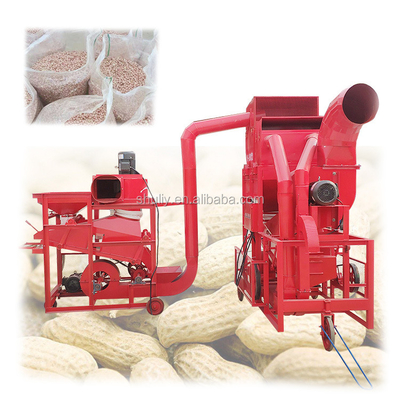 Factory Peanut Sheller Peanut Threshing Combo Peanut Shelling With Cleaning Machine