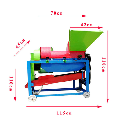 2021 China factory big diameter and high efficiency without breaking kernel and grain of corn thresher machine