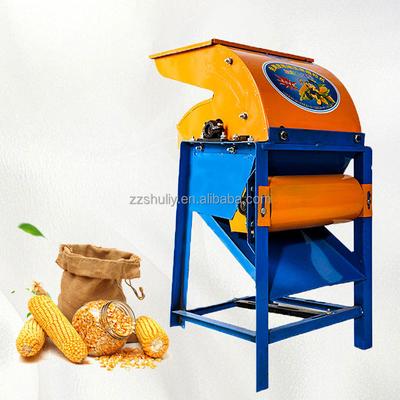Farms Corn Thresher And Peeling Machine Motor Maize Sheller For Sale