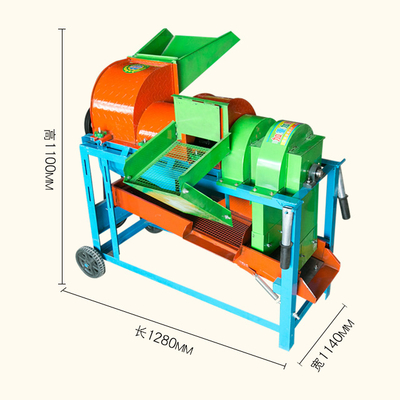 High quality maize wheat rice rice maize threshing machine is small and mobile