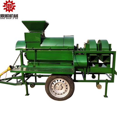 Multifunctional large farms maize thresher pull four wheel tractor rice thresher wheat thresher price