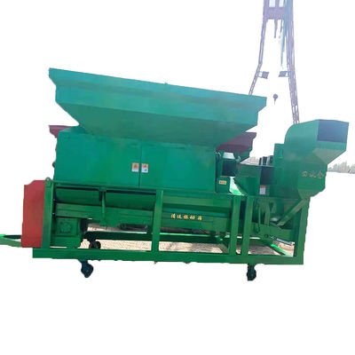Large mobile corn, soybean, barley, wheat, coffee, rice and cereal thresher is easy to operate and clean